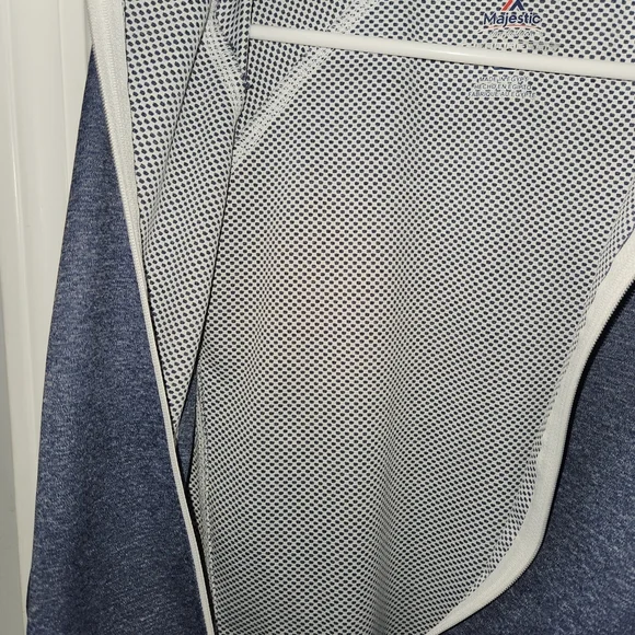 New England Patriots Blue Zip-Up Jacket Size Large NWOT - Picture 11 of 16